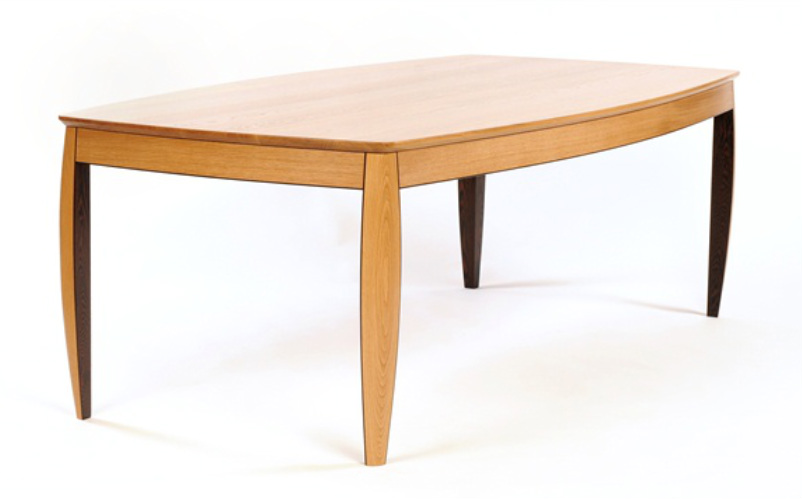 The Anthony white oak dining table, 2009