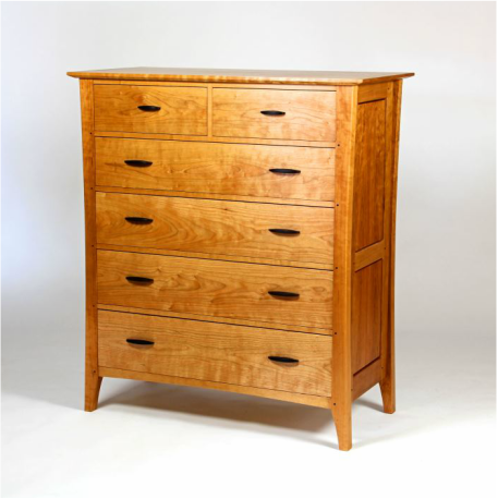 Tall cherry dresser, AJW Fine Woodwork